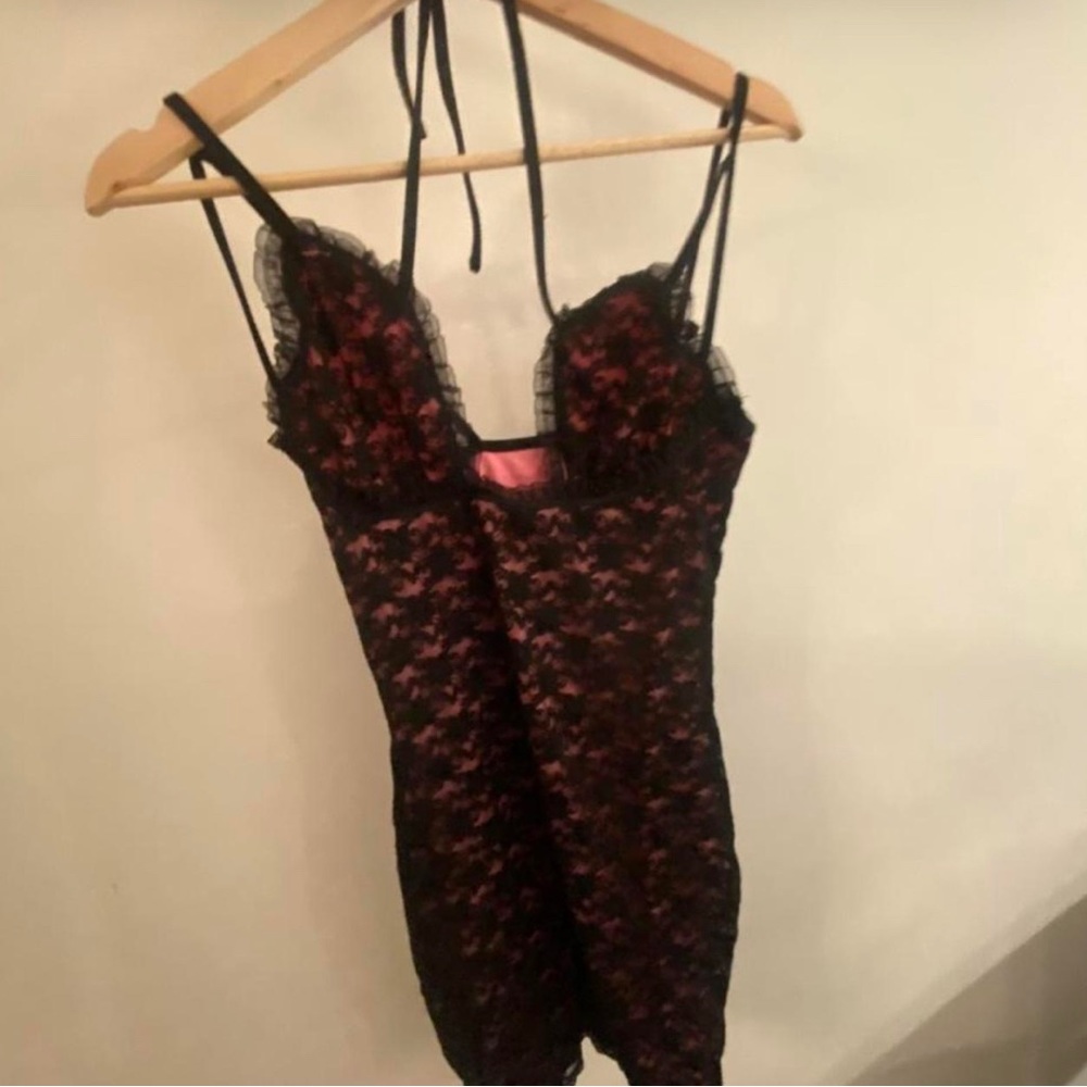 Pink Slip Dress